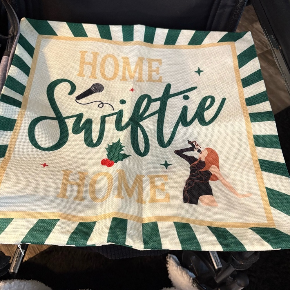 Taylor Swift 18X18 Square Pillow Case Cover only, Taylor Swift Home Swiftie Home